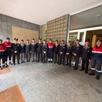 Il Comandante della Compagnia di Biella Maggiore Marco Grasso in visita alla Sezione ANC