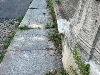 Biella, cresce il degrado in città: "Marciapiedi impraticabili e incuria da mesi" Biella, cresce il degrado in città: "Marciapiedi impraticabili e incuria da mesi"