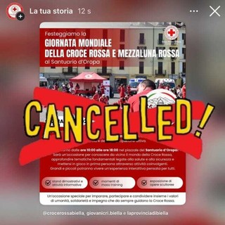 Maltempo, annullate le attività del Cammino Umanitario della Croce Rossa a Oropa
