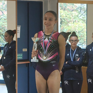 Ginnastica artistica femminile, Veronica Pastorato è 2°