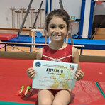 Ginnastica Biella, primi impegni per la piccola Bianca Lancellotti