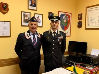 Il Comandante della Compagnia di Biella Maggiore Marco Grasso in visita alla Sezione ANC Il Comandante della Compagnia di Biella Maggiore Marco Grasso in visita alla Sezione ANC