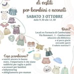 A Camburzano uno scambio gratuito di vestiti per bambini e neonati