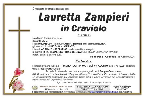 Lauretta Zampieri in Craviolo Lauretta Zampieri in Craviolo