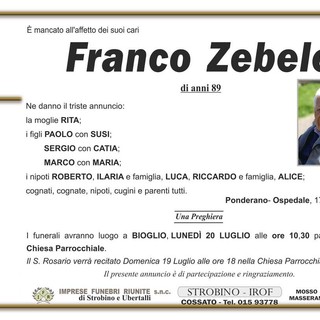 Franco Zebele Franco Zebele