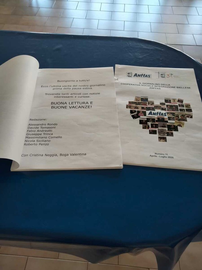 Anffas, dalla lettura dei fatti del giorno alla propria voce: il bilancio di un anno di laboratorio Anffas, dalla lettura dei fatti del giorno alla propria voce: il bilancio di un anno di laboratorio