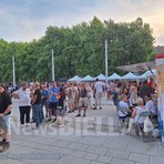 Biella si prepara al Concertozzo di stasera: ieri spazio alle associazioni e all’inclusione in piazza Duomo - Foto Nicola Rasolo per newsbiella.it