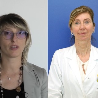 Da destra la dottoressa Antonella Bertola e la dottoressa Milena Vettorello