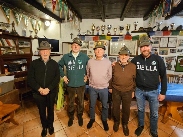 Biella, tutto pronto a Chiavazza per la Festa Sociale degli Alpini (foto di repertorio)