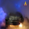 Auto in fiamme a Coggiola (foto di repertorio)