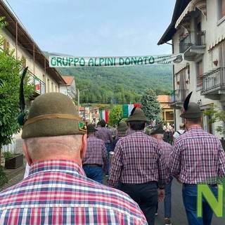 Alpini, Donato in festa con sfilata e concerto in piazza del Comune (foto di repertorio)