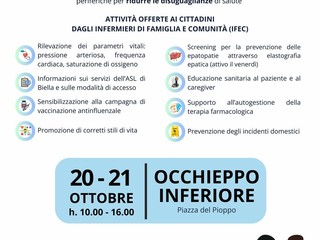 Medicina di Prossimità: il Camper dell'Asl Bi fa tappa a Occhieppo Inferiore Medicina di Prossimità: il Camper dell'Asl Bi fa tappa a Occhieppo Inferiore