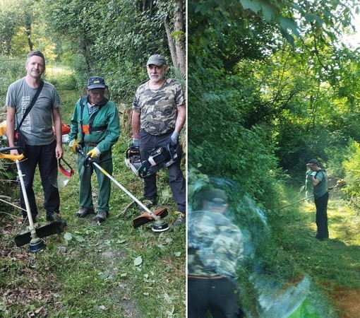 Alpini, bel gesto a Roppolo: ripuliti i sentieri (foto dalla pagina Facebook di Comune di Roppolo) Alpini, bel gesto a Roppolo: ripuliti i sentieri (foto dalla pagina Facebook di Comune di Roppolo)