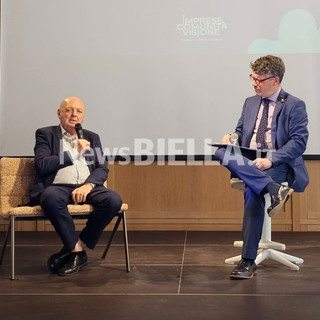 CNA Biella, assemblea gremita a Palazzo Gromo: il Ministro Pichetto Fratin ospite dell’evento (servizio di Angela Lobefaro per newsbiella.it)