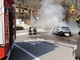 A Varallo a fuoco un'auto alimentata a GPL