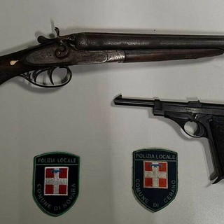 Dal Nord Ovest - Scoperte armi illegali, operazione della Polizia Locale