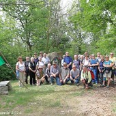 Alpini di Chiavazza in visita a Casapinta con escursione al Lago delle Piane nel segno dell’amicizia e convivialità (foto Claudio Nicola)