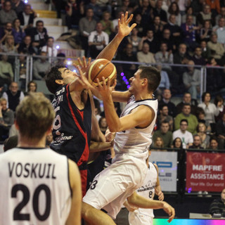 Basket - L'attacco di Biella contro la difesa di Casale Basket - L'attacco di Biella contro la difesa di Casale