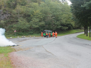 Le squadre AIB di Azoglio e Masserano a Crevacuore per un'esercitazione FOTO
