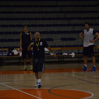 Angelico Biella: l'allenamento del mercoledì