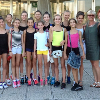 Ginnastica Ritmica - Letizia Alberti ai collegiali nazionali di Fano