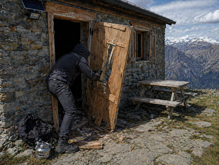 Valle Cervo, amara sorpresa nel ritorno agli alpeggi: l’inciviltà raggiunge l’alta quota - Immagine generata dell'IA