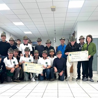 Alpini, bella iniziativa a Ponderano nel segno della solidarietà