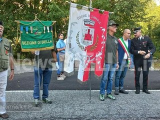 Gli Alpini di Zumaglia hanno festeggiato 90 anni con l'intitolazione della sede a  Egidio Bruschi Foto Lauretta Gronda