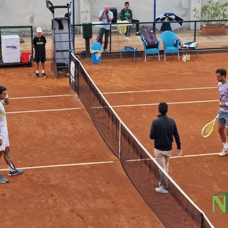 ATP Challenger Biella 2025: Cecchinato batte Gadamauri, in campo Napolitano dopo lo stop per pioggia FOTO