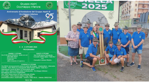 Gruppo Alpini Occhieppo Inferiore, 95° anniversario tra concerti, sfilata e messa solenne FOTO