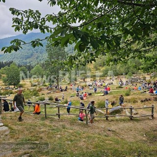 Festa all’Alpe Artignaga: polenta concia e panini per oltre mille persone FOTO e VIDEO Angela Lobefaro per newsbiella.it