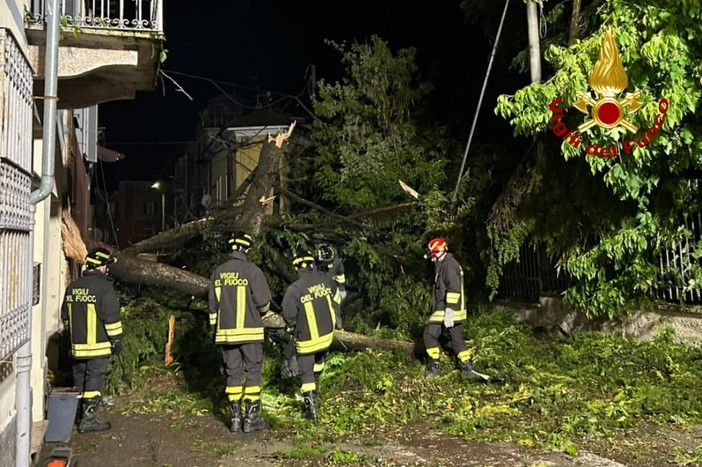 Dal nord ovest: Violento temporale nell'Alessandrino, numerosi interventi dei Vigili del Fuoco nella notte Dal nord ovest: Violento temporale nell'Alessandrino, numerosi interventi dei Vigili del Fuoco nella notte