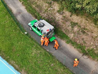 Le squadre AIB di Azoglio e Masserano a Crevacuore per un'esercitazione FOTO