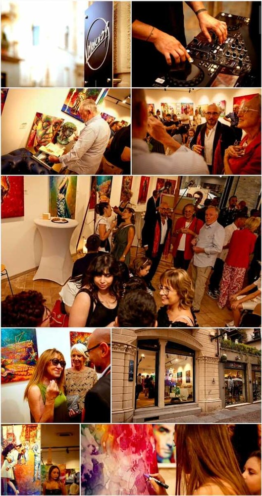 Grande affluenza a Biella per l’inaugurazione dell’Art Atelier Mancuso FOTO Grande affluenza a Biella per l’inaugurazione dell’Art Atelier Mancuso FOTO