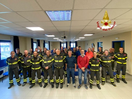 Vigili del Fuoco, il direttore regionale del Piemonte saluta il Comando di Biella Vigili del Fuoco, il direttore regionale del Piemonte saluta il Comando di Biella