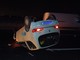 Dal nord ovest: Incidente in tangenziale di Torino: due vetture si scontrano e un'auto si ribalta in mezzo alla carreggiata