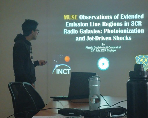 Da Chiavazza al deserto di Atacama: la storia di Alessio, il giovane biellese che studia le galassie Da Chiavazza al deserto di Atacama: la storia di Alessio, il giovane biellese che studia le galassie