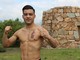 56 kg di muscoli e nervi, Alberto Pinna calciatore e boxeur di Su Nuraghe 56 kg di muscoli e nervi, Alberto Pinna calciatore e boxeur di Su Nuraghe
