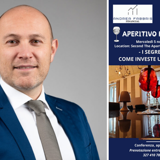 Biella, “Aperitivo Finanziario” con Andrea Fabbris: i segreti della pianificazione per raggiungere i propri obiettivi Biella, “Aperitivo Finanziario” con Andrea Fabbris: i segreti della pianificazione per raggiungere i propri obiettivi