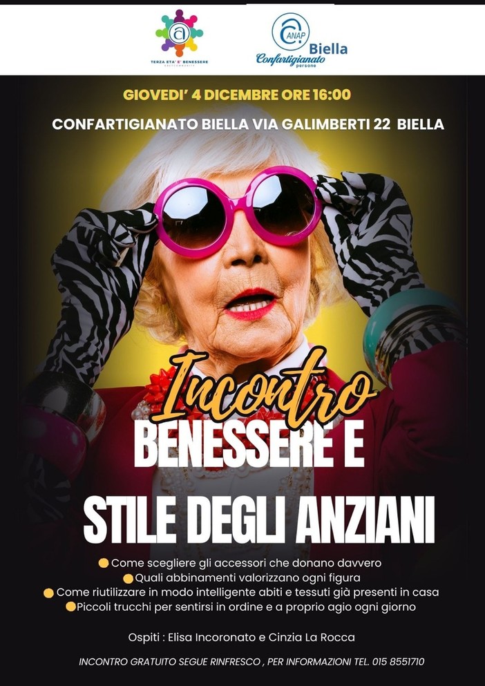 Eleganza e comfort: un incontro imperdibile per gli anziani