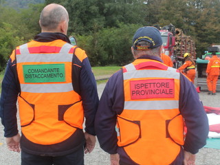 Le squadre AIB di Azoglio e Masserano a Crevacuore per un'esercitazione FOTO