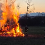 Valdengo celebra l'epifania, l'accensione del falò propiziatorio - Foto di Catia Ciccarelli