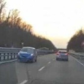 Superstrada, auto contromano all’altezza di Masserano, foro archivio