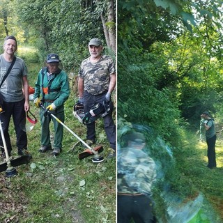 Alpini, bel gesto a Roppolo: ripuliti i sentieri (foto dalla pagina Facebook di Comune di Roppolo) Alpini, bel gesto a Roppolo: ripuliti i sentieri (foto dalla pagina Facebook di Comune di Roppolo)