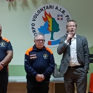 Serata di auguri e riconoscimenti per la squadra AIB di Biella FOTO