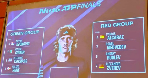 Atp Finals, Sinner nello stesso girone con Djokovic. Torneo ad un passo dal tutto esaurito