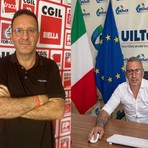 In foto, Stefano Martinotti e Antonio Di Maio, rispettivamente sindacalisti della Filcams/Cgil e della Uiltucs/Uil In foto, Stefano Martinotti e Antonio Di Maio, rispettivamente sindacalisti della Filcams/Cgil e della Uiltucs/Uil