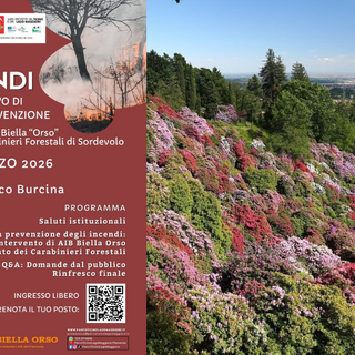 Serata antincendi al Parco Burcina: incontro di informazione e prevenzione