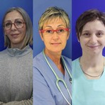 In foto, da sinistra, Nicoletta Barberi, Luigina Bono e Caterina Masia