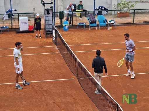 ATP Challenger Biella 2025: Cecchinato batte Gadamauri, in campo Napolitano dopo lo stop per pioggia FOTO